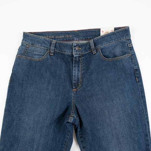 Talbots Heritage Straight jeans size 12 - Picture 6 of 10